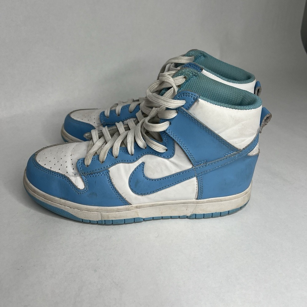 Nike High Tops Blue DD1869-107 Boys‎ 5.5 Women's Size 7.5 Basketball Tennis Shoe